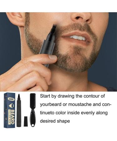 Shop Lutiore Men's Beard Growth Pencil - Mustache Repair & Styling Kit for Fullness & Shape - Buy Online on SooperMarket.com
