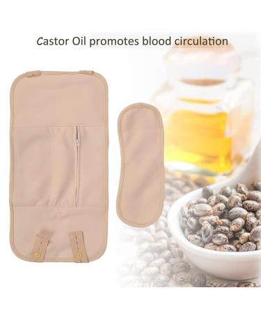 Reusable Castor Oil Packaging Wrap | Washable & Leak-Preventing | Adjustable & Skin Colors | Designed by Naturopathic Doctor - Buy Online on SooperMarket.com