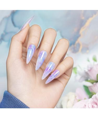 RARJSM Clear Blooming Gel Polish 15ML - UV/LED Soak Off Nail Art Polish for Magical DIY Manicure Design - Buy Online on SooperMarket.com