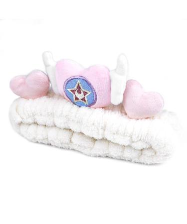 Sailor Headband Moon Girl Spa Makeup Headband Bowknot Adjustable Elastic Hair Band Gift for Girls Women Sailor Lover. (HB-Sailor)