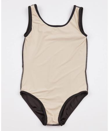 Danswan Girls Leotard Black Tank | Dance Ballet Gymnastics Bodysuit - 10-12 Years - Buy Online on SooperMarket.com