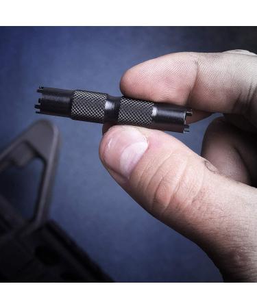 Real Avid Front Sight Adjuster - Universal Tool for A1 and A2 Type Front Sights | Black/Tan - Buy Online on SooperMarket.com