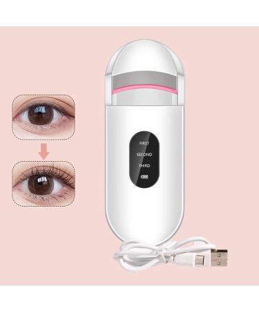 Folpus Electric Heated Eyelash Curler Lash Curler with 3 Temperature Settings Makeup Tool Handheld Heater Rechargeable for Travel  - Buy Online on SooperMarket.com