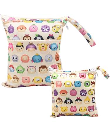 Egurs Animal Head Diaper Bag Wetbag - Large & Medium for On-the-Go Convenience | International Shipping - Buy Online on SooperMarket.com