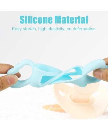 4 Pieces Kids Silicone Bottle Handles - Wide-Neck Baby Bottle Handle for Small Hands - Buy Online on SooperMarket.com