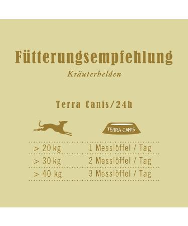 Terra Canis Mustmacher | Herbal Dietary Supplement for Dog Relaxation & Calm - 100g | Natural Health Herbs & Bach Flowers - Buy Online on SooperMarket.com