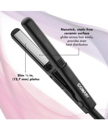 Conair Mini Pro CS80XAC 1/2-Inch Straightener 1 Count (Pack of 1) - Buy Online on SooperMarket.com