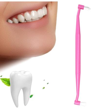 AWHAO Dual-Ended Pet Dental Brush for Cats and Dogs - Easy Clean Design Pink - Buy Online on SooperMarket.com