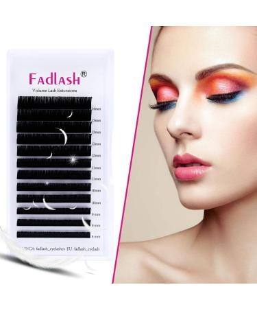 Professional Classic Eyelash Extensions - 0.20mm C Curl Mix (8-14mm) - Natural Black Individual Lashes - Buy Online on SooperMarket.com