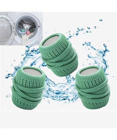 Washing Machine Laundry Ball Fabric Softener Dispenser 2024 New Ball Dispenser for Fabric Softener Fabric Softener Dispenser Laundry Balls Reusable Laundry Liquid Detergent Dispensing (3PCS C)