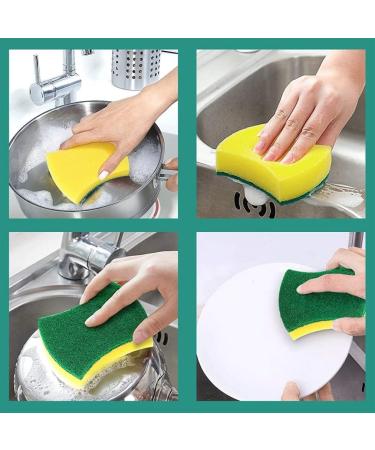 Kitchen Cleaning Sponges 24 Packs Eco Non-Scratch for Dish Cleaning Scrub SpongesKitchen Cleaning Sponges 24 Packs Eco Non-Scratch for Dish Cleaning Scrub Sponges - Buy Online on SooperMarket.com