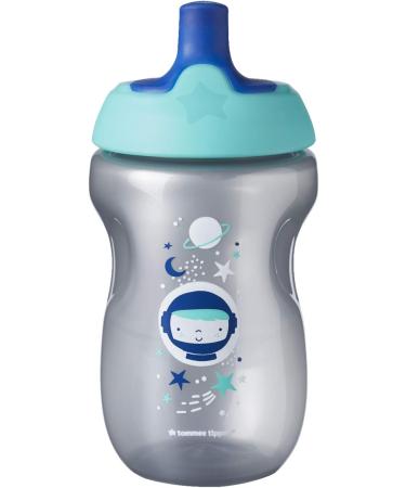 Tommee Tippee Sportee Toddler Sports Sippy Cup 3-Pack | Spill-Proof BPA-Free 10oz Cup for 12+ Months (Blue, Gray, Teal) - Buy Online on SooperMarket.com