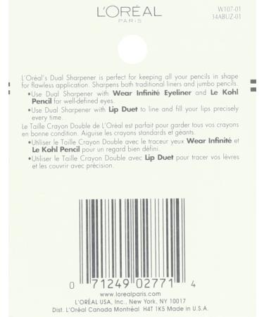 L'Or al Paris Dual Sharpener - Precision Beauty Tool - Buy Online on SooperMarket.com