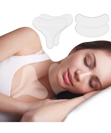MANDOYV Chest & Neck Wrinkle Pads - Set of 4 Silicone Antiwrinkle Patches - Buy Online on SooperMarket.com