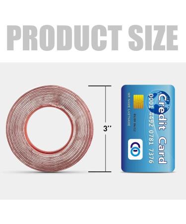 VERSAF Double Sided Tape Heavy Duty - 1/2 10'Â Acrylic Strong Adhesive Removable Double Sided Mounting Tape Clear for Carpet Fix/Home Office Wall/DIY Crafts/Poster/LED Lights/Car Glass Decor - Buy Online on SooperMarket.com