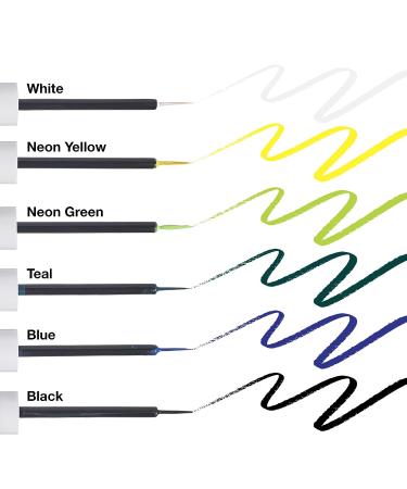 Ruby Kisses Neon Green Liquid Eyeliner - Water Resistant, Long Lasting - 3 ml - Buy Online on SooperMarket.com