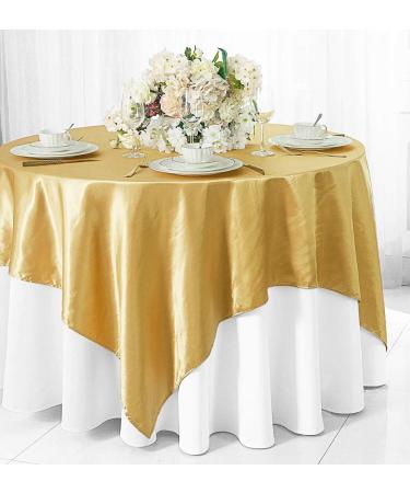 Charmeuse Satin Fabric - 5 Yards Continuous - 60 Wide - Silky Bridal & Fashion Crafts - Rich Gold Color - Buy Online on SooperMarket.com