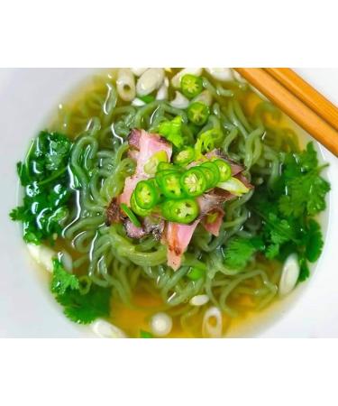 Miracle Noodle Spinach Angel Hair Pasta - Plant Based Shirataki Noodles | Keto, Vegan, Gluten-Free, Paleo | 0 Calories, Soy Free, Non-GMO | Perfect for Keto Diet | 7 oz (Pack of 6) - Buy Online on SooperMarket.com