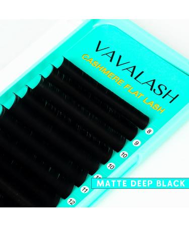 VAVALASH Cashmere Faux Mink Eye Lashes - Lightweight Classic Lash Extensions 0.15 0.2mm C D Curl | Professional Salon Use | Matte Split Tip | 6-17mm - Buy Online on SooperMarket.com