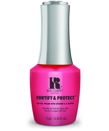 Red Carpet Manicure Fortify & Protect Act The Part LED Nail Gel Color 0.3 Fl. Oz.