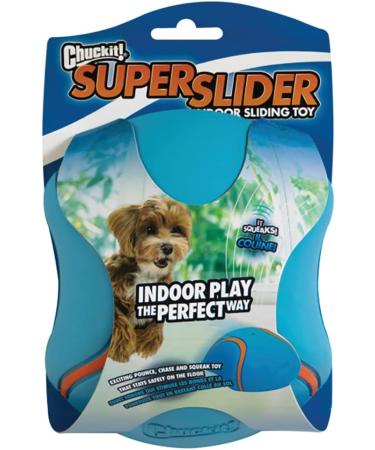 Chuckit! Indoor Super Slider Dog Fetch Toy with Squeaker for Interactive Play - Buy Online on SooperMarket.com