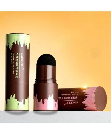 YUECI Hairline Powder - Hair Concealer & Shadow for Forehead Filling - Brown 1g | Light Hair Powder 1 Pack - Buy Online on SooperMarket.com