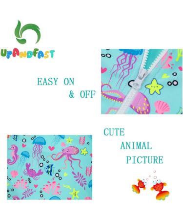 UPF 50+ Green Baby Girl One Piece Swimsuit Set with Sun Hat | 18-24 Months - Buy Online on SooperMarket.com