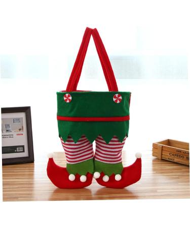 RORPOIR Christmas Candy Bag Santa Claus Goodie Bags Candy Bag for Christmas Bag for Red Handbag Red Medium - Buy Online on SooperMarket.com