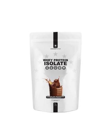 Canadian Protein Whey Isolate 29g of Protein | 1 kg of Chocolate Milkshake Flavoured Protein Powder Rich in BCAA Amino Acids