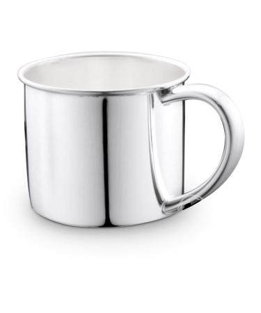 Cunill Silver Plain Baby Cup in Silver Plate  Large Size