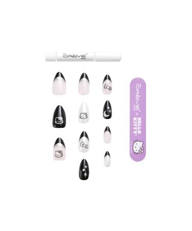 Cr me Shop x Hello Kitty Sweet Starlight Press-On Nails | Instant Reusable Manicure Kit for Glamour | 28 Pieces | International Shipping - Buy Online on SooperMarket.com