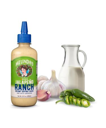 Melinda s Jalapeno Ranch Creamy Dipping Sauce Spicy Dressing 355ml