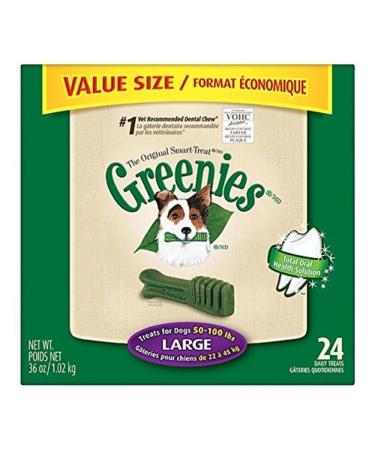 Greenies Canister 36oz Large 24ct