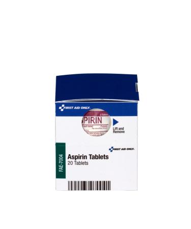 First Aid Only FAE-7004 SmartCompliance Aspirin Refill - 10 Packets - Buy Online on SooperMarket.com