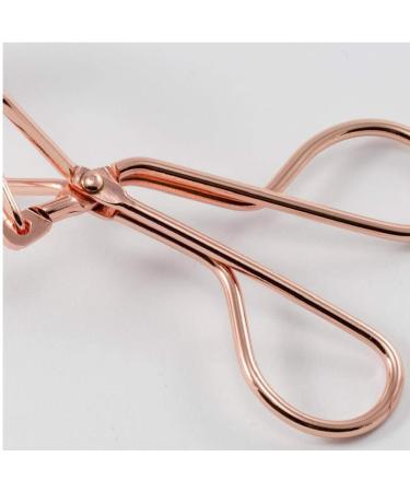 1PC Eyelash Curler with Silicone Rubber Pads Professional Stainless Steel Eye Lash Curl Tool Eyelash Applicator for Easy Lash Makeup (Rose Gold) Gift for Girlfriend &Mom - Buy Online on SooperMarket.com