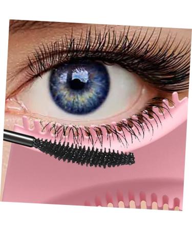 Mipcase 4pcs Eyeliner Tool Kit - Eyeshadow Brushes Mascara Aids & Eyelash Stencils for Perfect Lash Extensions - Pink Silicone Mold Set - Buy Online on SooperMarket.com