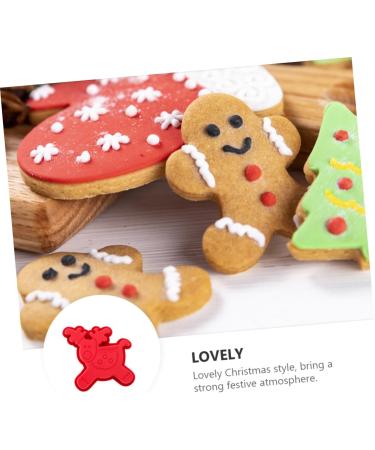 MAGICLULU 6 Pcs Baking Mold Silicone Candy Mold Candy Gummies Silicone Cake Mold Xmas Baking Xmas Silicone Gum Paste Molds Christmas Fondant Silica Gel Dessert Child Household - Buy Online on SooperMarket.com
