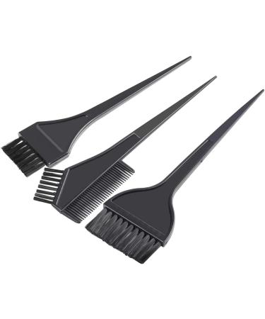 TRIXES 4PC Hair Dye Kit - Professional Hair Colour Bowl and Brush Set for Home or Salon Use - Black - Buy Online on SooperMarket.com