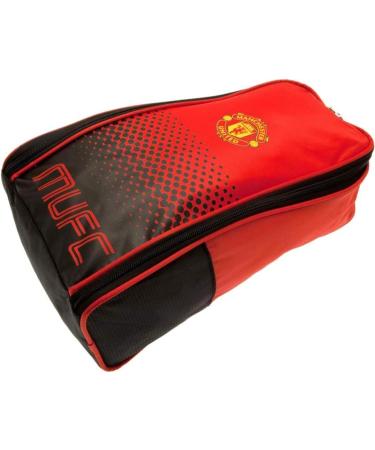 Manchester United FC Fade Design Shoe Bag - Red/Black | One Size | Official Merchandise - Buy Online on SooperMarket.com