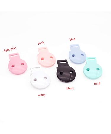 18pcs Round Plastic Pacifier Clip Clasps for DIY Soother Holder - Baby Accessories - Buy Online on SooperMarket.com