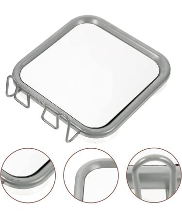 Zerodeko Shower Mirror - Fogless Travel Shaving Mirror with Suction Hook Holder - Buy Online on SooperMarket.com