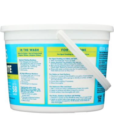 Buy Earth Friendly Products Oxo-Brite - Color-Safe Whitener & Brightener (2 Pack 57.6 oz) | Eco-Friendly Laundry Solution | International Shipping Available - Buy Online on SooperMarket.com