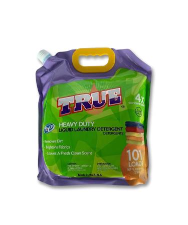 True Laundry Detergent - 101 Fluid Ounces (101 Loads) - Liquid Laundry Detergent- 4x Concentrated - Made in USA & Halal