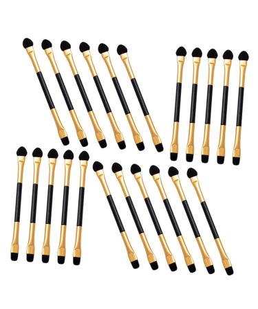 FOYTOKI 20pcs Double Ended Eyeshadow Brush Eye Makeup Tool Makeup Eye Brush Eye Shadow Brush for Makeup Eye Makeup Brush Makeup Brush for Women Precision Eyeshadow Brush Eye Makeup Kit
