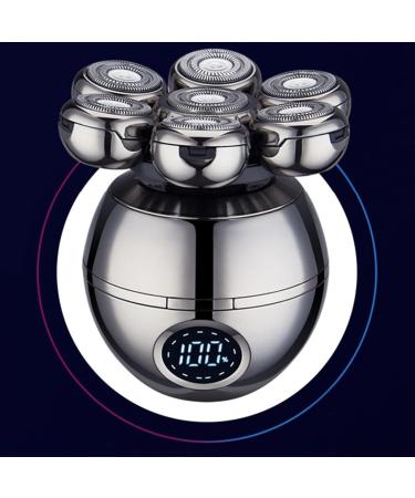 LED Display Waterproof Portable Shaver - Removable & Reusable Man's Beard & Bald Head Trimmer | International Shipping Available - Buy Online on SooperMarket.com
