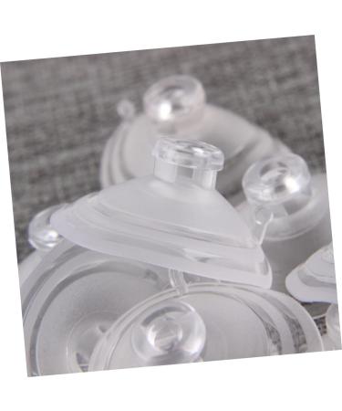 ABOOFAN Transparent Sucker Cup 140pcs Wedding Ornaments Suckers to Window Vacuum Cups Suction Universal Glass Sucker Door DIY 4*4CM As Shown - Buy Online on SooperMarket.com