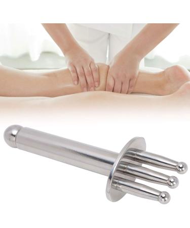 FILFEEL Magnetotherapy Pen Magnetic Fork Meridian Points Massage Lymphatic Acid Drainage Magnet Acid Discharge Pen for Relaxing Deep Tissue - Buy Online on SooperMarket.com