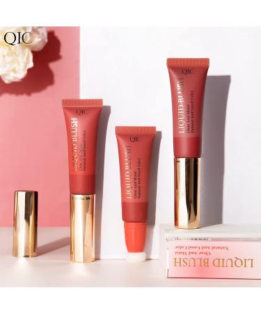MIESCHER Liquid Blush Beauty Wand - Creamy Cheek & Lip Stain Stick for Dewy & Natural Glow - Buy Online on SooperMarket.com