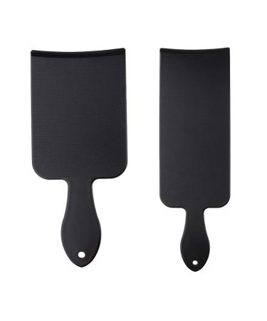 F Fityle Black Hair Color Board - 2 Pack Tinting Plates for Balayage Highlights | Professional Hair Dye Styling Tray - Buy Online on SooperMarket.com
