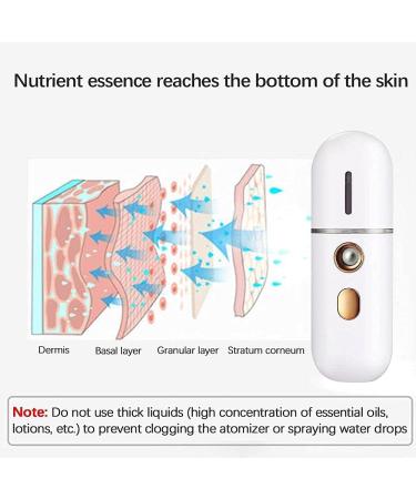 Dacvgog Portable Facial Steamer Mini USB Facial Humidifier Nano Facial Sprayer Spray Machine - Buy Online on SooperMarket.com
